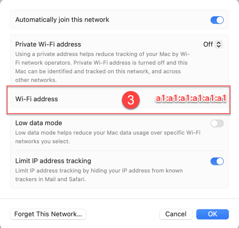 Apple Router Mac Address คู่มือวิธีดู Wi-Fi Mac Address สำหรับ Mac OS 15 ขึ้นไป – BU FAQ